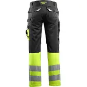 Mascot Leeds Hose mit Knietaschen SAFE SUPREME Schwarz / Hi-vis Gelb 44 - 15679-860-0917-82C44 - Schwarz / Hi-vis Gelb