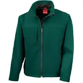 Result Herren Softshell-Jacke / Multifunktionsjacke, 3-lagig, wasserfest, atmungsaktiv FK571 (XL) (Flaschengrün)