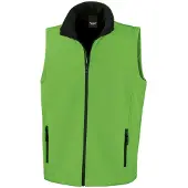 Result - "Printable" Weste für Herren FK1247 (XL) (Leuchtend Grün/Schwarz)