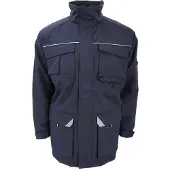 Result Herren Sabre Arbeitsmantel / Mantel FK990 (2XL) (Marineblau)