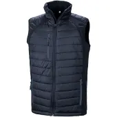 Result Genuine Recycled - "Compass" Weste Wattiert für Herren FK2533 (L) (Marineblau)