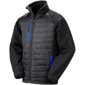 Result - "Compass" Weste für Herren/Damen Uni FK1534 (2XL) (Schwarz/Königsblau)