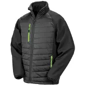 Result - "Compass" Weste für Herren/Damen Uni FK1534 (XS) (Schwarz/Limone)