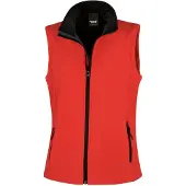 Result - Weste für Damen FK1245 (L) (Rot/Schwarz)