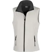 Result - Weste für Damen FK1245 (XL) (Weiß/Schwarz)