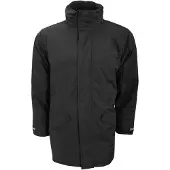 Result Core Herren Winter-Parka, wasserabweisend, winddicht FK600 (L) (Schwarz)
