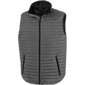 Result Genuine Recycled - Weste für Herren FK2692 (XL) (Grau/Schwarz)