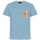 Elevenate Men Costa Tee blue breeze (003) XXL
