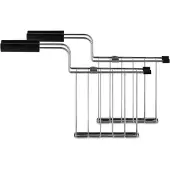 Alessi - Toru 2 Zangen für Toaster, Edelstahl