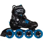 Roces Inline Skates Moody boy TIF Schwarz Blau-Schuhgröße 36 - 40