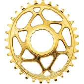 Absolute Black Oval Race Face Direct Mount 6 Mm Offset Kettenblatt