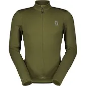 SCOTT Herren Trikot Shirt Gravel Warm Merino LS Grün S