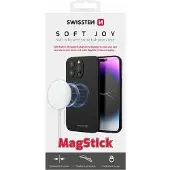 Swissten - Soft Joy Magstick iPhone 16 Plus (černý)