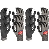Milwaukee Schnittschutzhandschuhe Klasse F Gr. 7 grau/schwarz