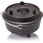 Petromax Feuertopf ft3 mit Füßen, schwarz, ca. 21 x 25 x H16 cm