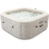 Intex Carrée Chevron Deluxe 28446EX - Ø173x71 cm - Whirlpool Spa