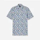 Olymp Kurzarmhemd "Luxor modern fit" mit floralem Print