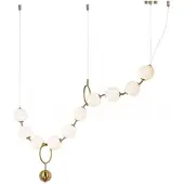 Toolight Hängelampe App1444-10Cp Gold