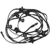 Star Trading Outdoor-Lichterkette , EXTRA Connecta' , Zubehör System Connecta , 10x E27 Fassungen , flaches Kabel , L 735cm