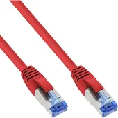 InLine B-76807R, 7,5 m, Cat6a, S/FTP (S-STP), RJ-45, RJ-45, Rot