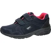 Brütting Sneaker BRÜTTING "Sportschuh und Freizeitschuh Circle V", Mädchen, Gr. 38, blau, Veloursleder, Schuhe Sneaker
