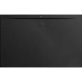 Kaldewei SUPERPLAN ZERO 1576-5, Duschwanne mit Wannenträger extraflach, 140x80cm, 357647980676, Farbe: Schwarz Matt