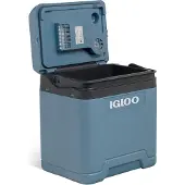 Igloo Elektrischer Luftkühler – – IE25DC – 12 V – Modernes Blau – 24 l