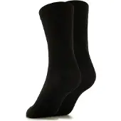 Stoic - Merino Everyday Crew Solid Socks - Merinosocken Gr 39-41 schwarz