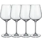 Villeroy & Boch Rotweinglas "Bordeauxgläser La Divina 650 ml 4er Set transparent", bunt (transparent), Glas, Trinkgefäße, Rotweinglas