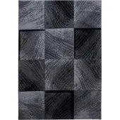Ayyildiz Teppiche | Teppichfliese Schwarz Kunstfaser 230x160 cm | NADUVI