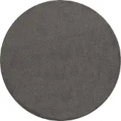 Adana Carpets Kurzflor Teppich Rund - Asa Dunkelgrau Ø 120 cm