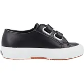 Superga Modell S2125CW Freizeitschuhe für Damen und Herren Farbe Schwarz