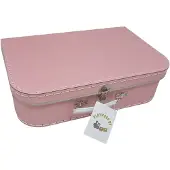 Gerkimex Playwood Cardboard Koffer Set Pink, 3st.