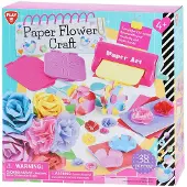 Playgo -Bastelset zum Basteln von Papierblumen – 38-teilig.