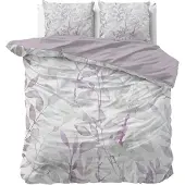 Royal Textile Sleeptime Water leaves Weiß 240 x 200/220 cm