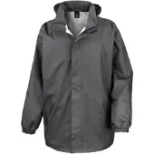 Result Core Herren Jacke, wasserfest, winddicht FK598 (XL) (Stahlgrau)