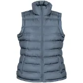 Result Ice Bird Damen Steppweste / Weste FK652 (XL) (Frostgrau)