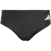 Adidas Badehose PERFORMANCE "3-STREIFEN", Herren, Gr. 8 (L), N-Gr, schwarz-weiß (schwarz, weiß), Obermaterial: 78% Polyamid, 22% Elasthan, Badehosen Badehose