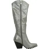 Noa Harmon Silberne Schuhe der Serie DISCO