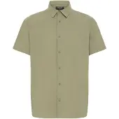 Indicode Leinenhemd "Leinenhemd IDMonk", Herren, Gr. XL, N-Gr, grün (vetiver), Obermaterial: 55% Leinen LI. 45% Baumwolle CO., Hemden Leinenhemd