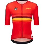 Santini Uci World Champion Spain 2025 Kurzarm-radtrikot