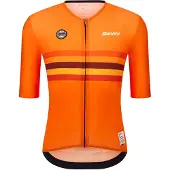 Santini Uci World Champion Netherlands 2025 Kurzarm-radtrikot