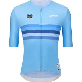 Santini Uci World Champion Belgium 2025 Kurzarm-radtrikot