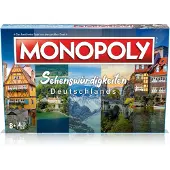 Winning Moves Monopoly - Sehenswürdigkeiten Deutschlands Gesellschaftsspiel Brettspiel Spiel