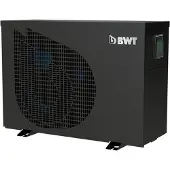 BWT Pool-Wärmepumpe "Inverter Connect 182", grau (anthrazit), B:33cm H:97cm L:70,5cm, Metall, Titan, Wärmepumpen, Pool-Wärmepumpe, für Pools bis 100m3
