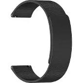 Techsuit – Watchband 22 mm (W074) Armband für Samsung Galaxy Watch (46 mm)/Watch 3/Gear S3, Huawei Watch GT/GT 2/GT 3 (46 mm) – schwarz