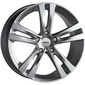 Mak Alufelge Zenith 6.5X16 5X108 Et 45 Light Titan
