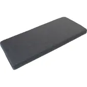 Germania Dekokissen "Lissabon", grau (grau, unifarben), B:35cm L:96cm, Polyester, Dekokissen_Sitzkissen_Kissenhüllen, Dekokissen, 95x6x35cm, Bankauflage, Reißverschluss,Anti-Rutschpads,strapazierfähig