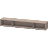 Duravit L-Cube Regalelement horizontal, 3 Fächer, 140x800x120mm, LC120004343, Farbe: Basalt Matt Dekor