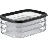 Mepal Fleischbox Modula 550/3 schwarz (zwart)